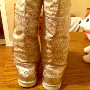 Coach tall boots